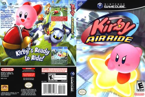 Kirby Air Ride Cover - Click for full size image